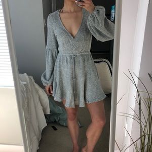Sweater long sleeve dress